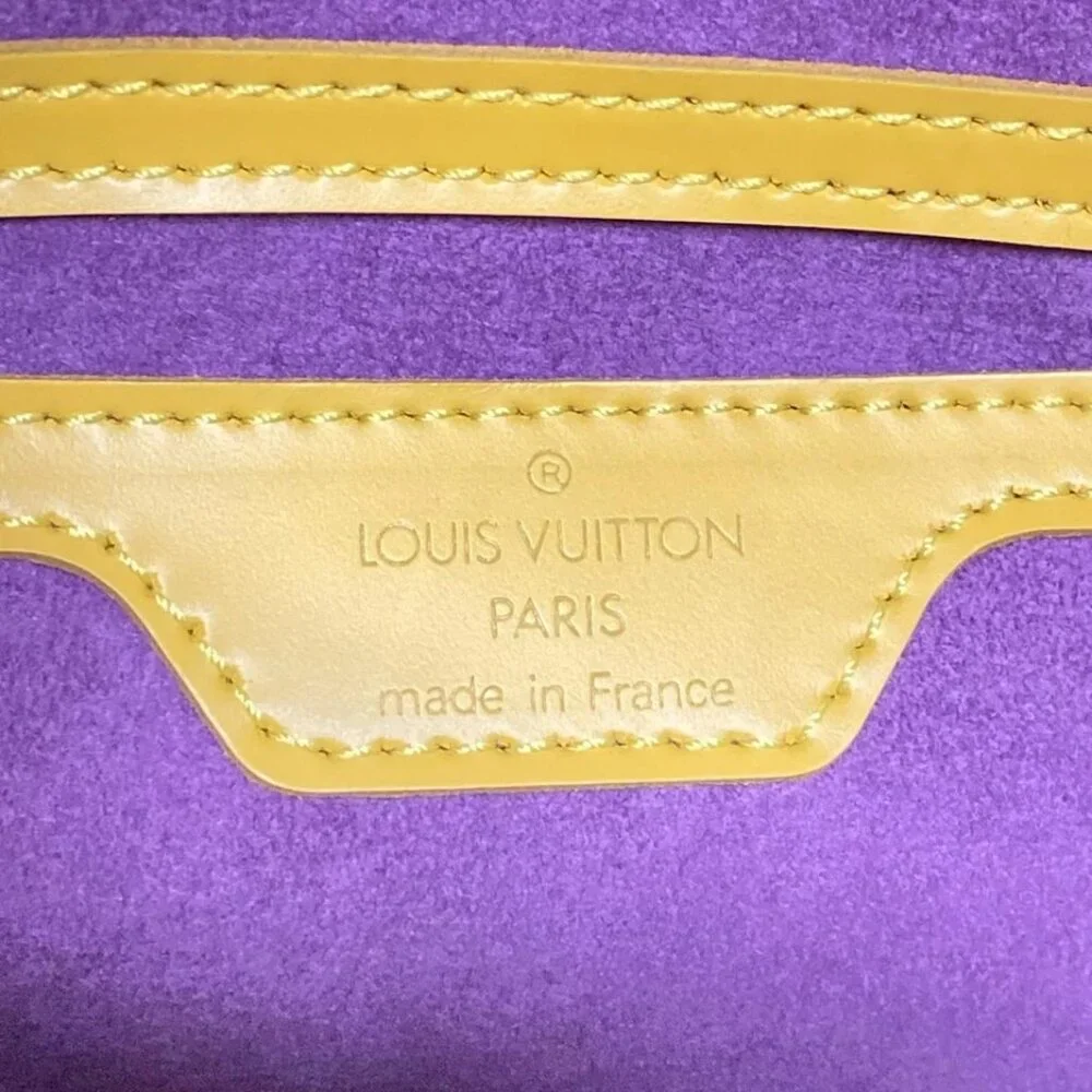 LOUIS VUITTON Soufflot Jaune Epi - Handbag 650-081525 - Picture 9 of 10
